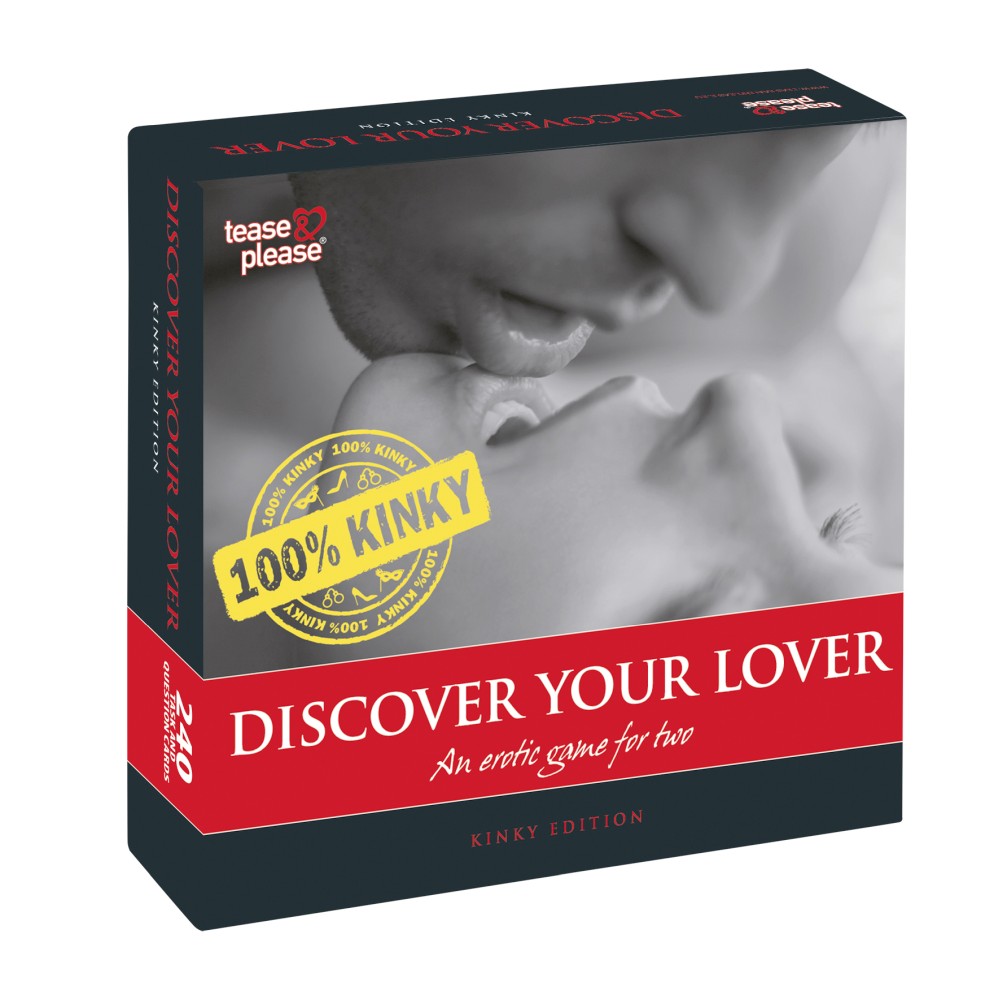 Tease & Please - Discover Your Lover 100% Kinky (EN) Jeu de plaisir - Noir